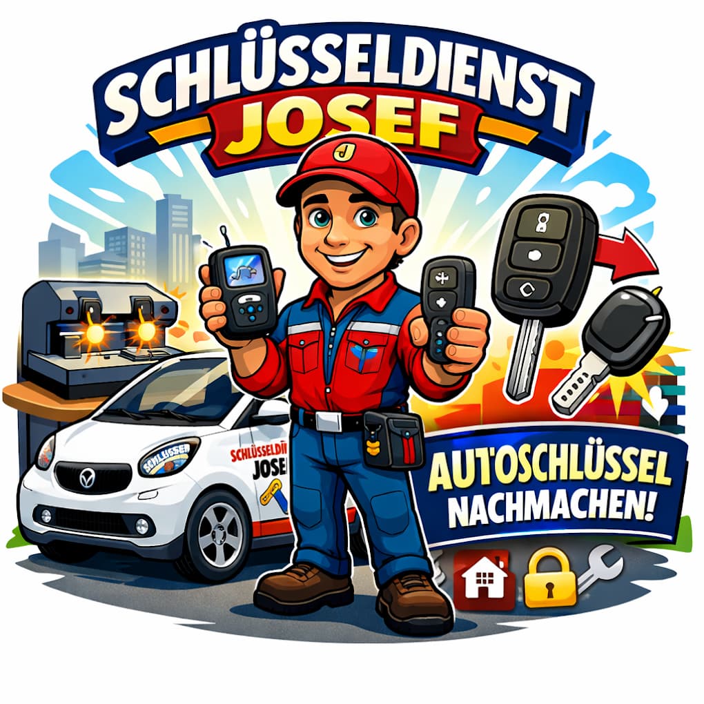 Schlüsseldienst Josef für Autoaufsperrung und Autoschlüssel in Mannheim