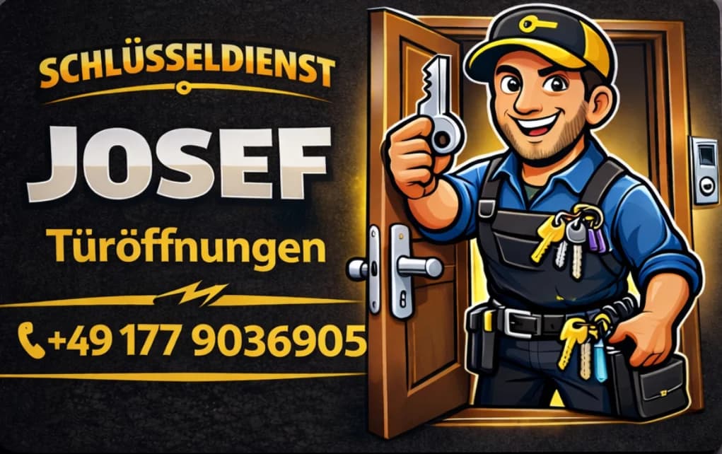 Schlüsseldienst Josef 24h Notdienst für Türöffnungen in Mannheim
